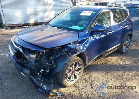 2021 Kia Seltos Sx Turbo из США, поврежденный, VIN KNDETCA21M7204723